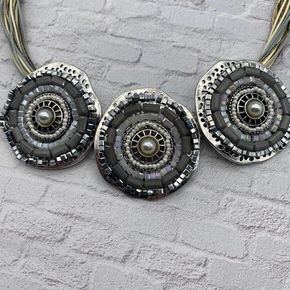 Amrita Singh Azar Artsy Statement Necklace - Picture 3 of 5